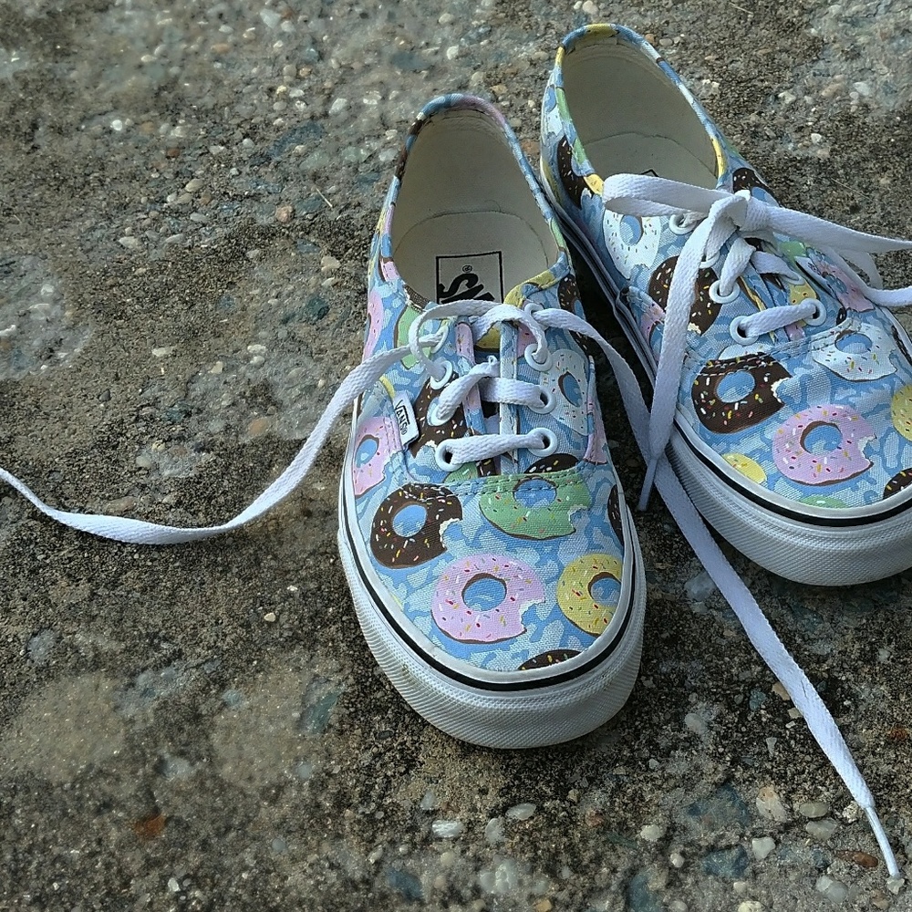 VANS DONUT PATTERNED|LIGHTLY USED
